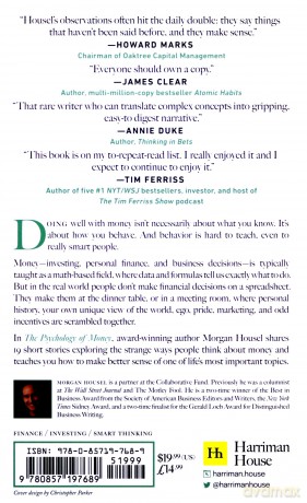 The Psychology of Money: Timeless lessons on wealth, greed, and happiness - Morgan Housel [KSIĄŻKA]