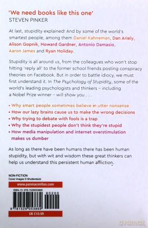 The Psychology of Stupidity: Explained by Some of the World's Smartest People - Jean-Francois Marmion [KSIĄŻKA]