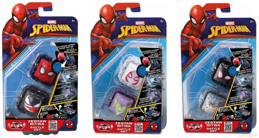 Battle Cubes Marvel Spider-Man [FIGURKA]