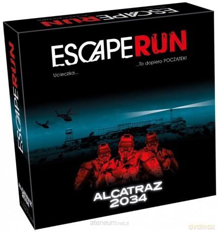 Escaperun: Alcatraz 2034 [GRA PLANSZOWA]