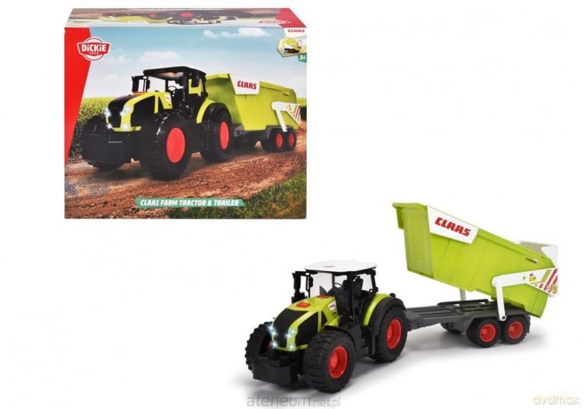 FARM Traktor z przyczepą 64cm ONL