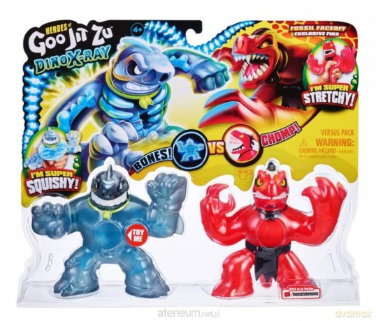 Goo Jit Zu - figurki Dino X-Ray Thrash vs. Verapz [FIGURKA]