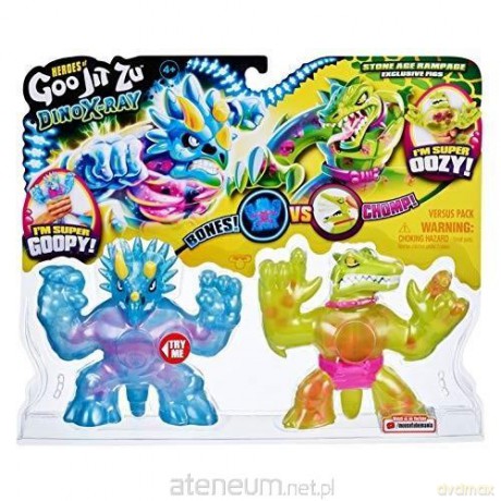 Goo Jit Zu - figurki Dino X-Ray Tritops vs. Shredz [FIGURKA]
