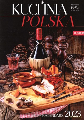 Kalendarz 2023 A4 ścienny kuchnia polska [KALENDARZ]