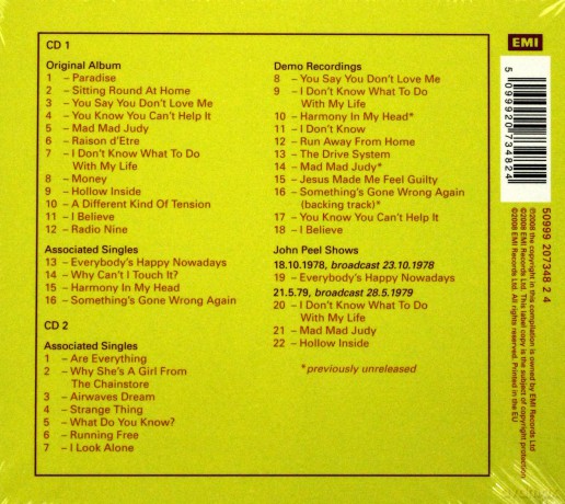 Buzzcocks: A Different Kind Of Tension [2CD]