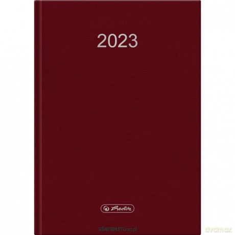 Kalendarz 2023 A5 Szefa bordo [KALENDARZ]