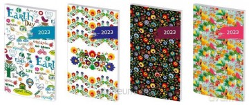 Kalendarz 2023 A6 tygodniowy PCV MIX [KALENDARZ]
