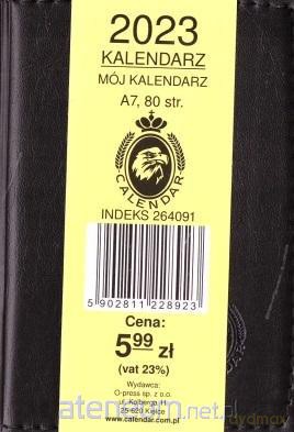 Kalendarz 2023 A7 kieszonkowy [KALENDARZ]