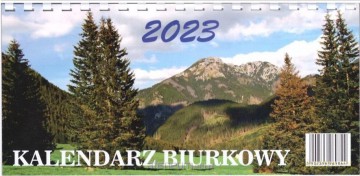 Kalendarz 2023 Biurkowy poziomy [KALENDARZ]