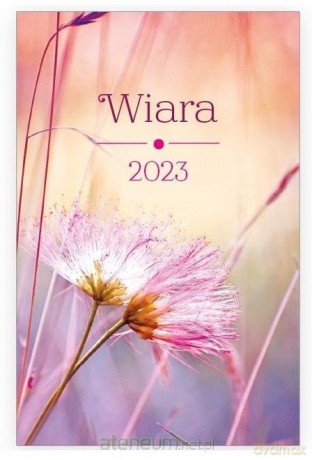 Kalendarz 2023 kieszonkowy Wiara - Kwiatek [KALENDARZ]