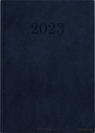 Kalendarz 2023 książkowy A5 Standard DTP granat [KALENDARZ]