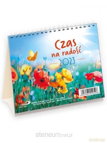 Kalendarz 2023 na biurko - Czas na radość [KALENDARZ]