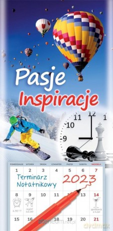 Kalendarz 2023 Notatnikowy Inspiracje [KALENDARZ]