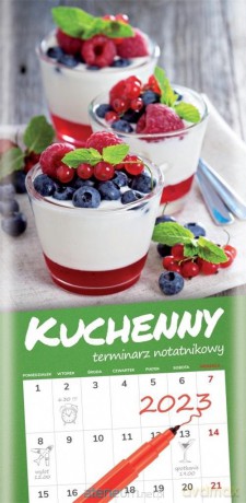 Kalendarz 2023 Notatnikowy Kuchenny [KALENDARZ]