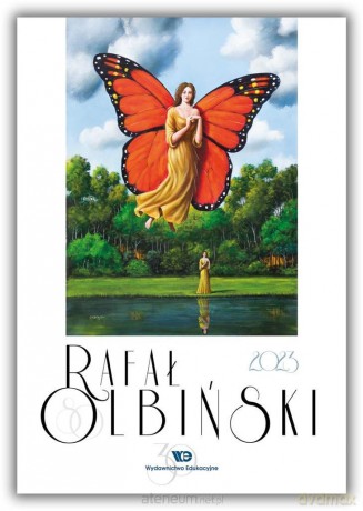 Kalendarz 2023 Rafał Olbiński ścienny [KALENDARZ]