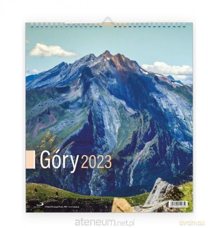 Kalendarz 2023 ścienny - Góry [KALENDARZ]