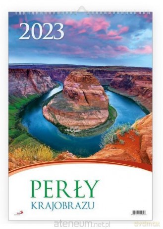 Kalendarz 2023 ścienny - Perły krajobrazu [KALENDARZ]