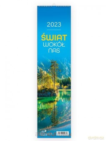 Kalendarz 2023 ścienny - Świat wokół nas [KALENDARZ]