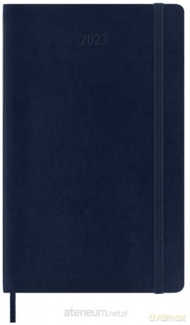 Kalendarz 2023 tygodniowy 12ML miękka sapphire blue [KALENDARZ]