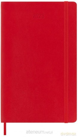 Kalendarz 2023 tygodniowy 12MP miękka scarlet red [KALENDARZ]