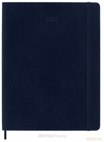 Kalendarz 2023 tygodniowy 12MXL miękka sapphire blue [KALENDARZ]