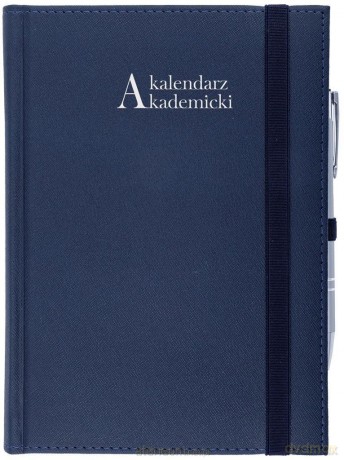 Kalendarz akademicki 2023 A5 tygodniowy Cross granatowy [KALENDARZ]