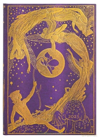 Kalendarz książkowy midi 2023 Violet Fairy [KALENDARZ]