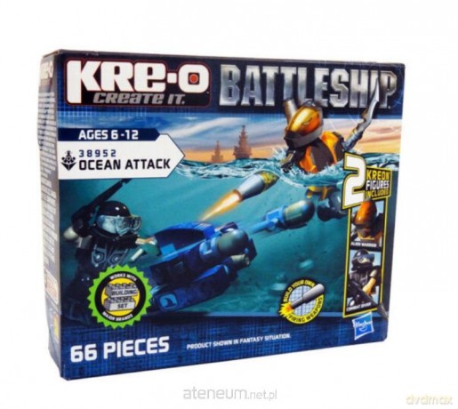 Klocki Kre-O Battleship ocean attack 66el [KLOCKI]