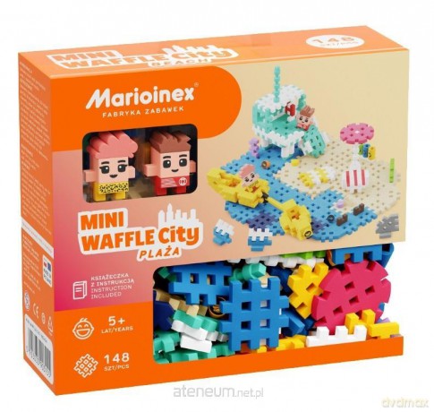 Klocki Mini Waffle 148 elementów Plaża [KLOCKI]