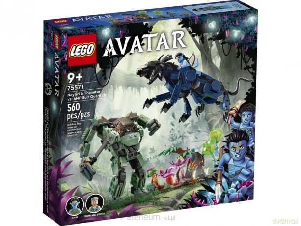 LEGO AVATAR 75571 Neytiri i Thanator kontra Qua... [KLOCKI]