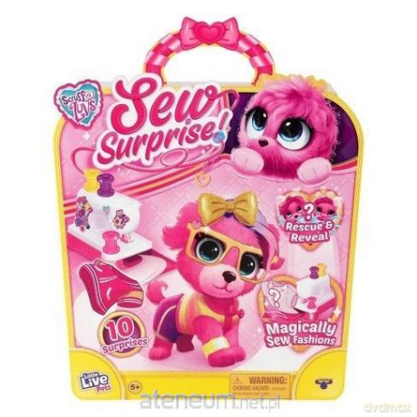 Little Live Pets. Maskotka Sew Surprise róż