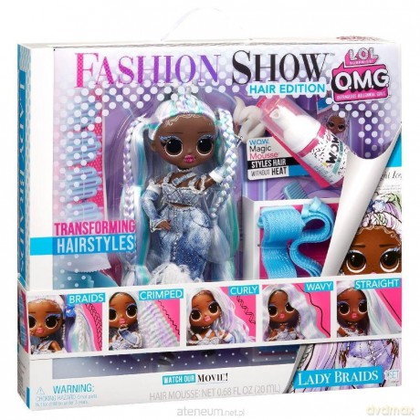 LOL Surprise OMG Fashion Show Hair - Lady Braids