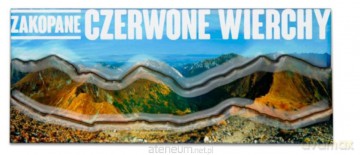 Magnes I love Poland Czerwone Wierchy