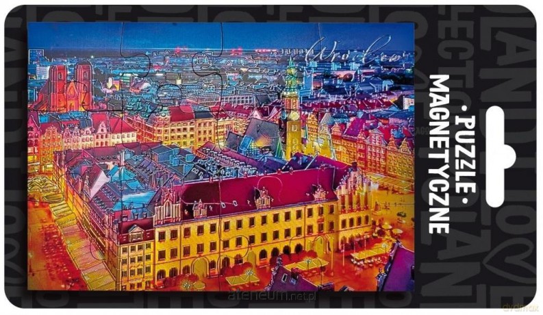 Magnes puzzle Wrocław ILP-MAG-PUZZ-WR-01