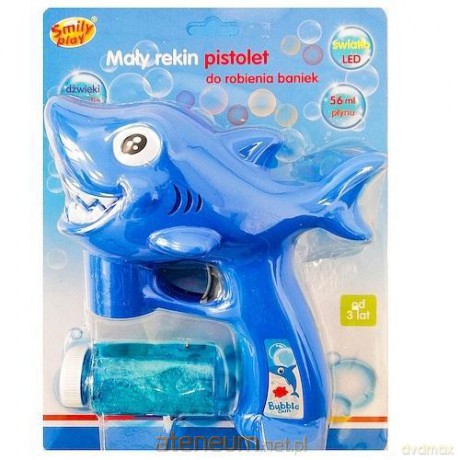 Pistolet do robienia baniek Mały Rekin