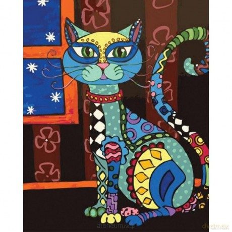 Płótno malarskie ze szkicem 30x40 cm 89640