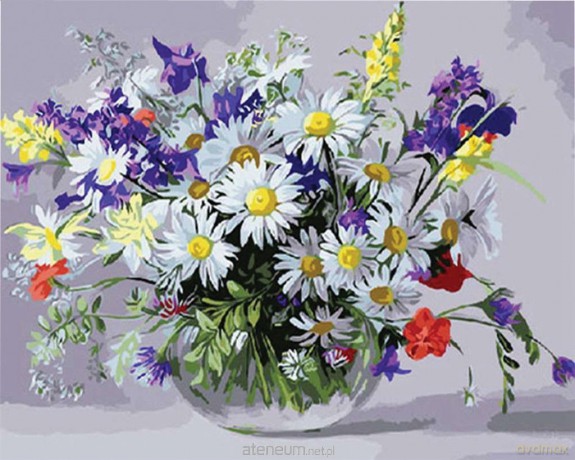 Płótno malarskie ze szkicem 40x50 cm 89654