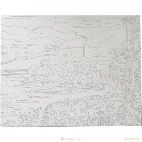 Płótno malarskie ze szkicem 40x50 cm 89686