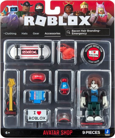 Roblox - Avatar Shop Bacon Hair Branding Emer [FIGURKA]