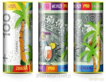 Skarbonka puszka Wczasy 100 zł