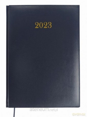 Terminarz 2023 A4 tygodniowy granat [KALENDARZ]