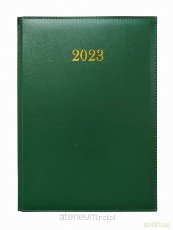 Terminarz 2023 A4 tygodniowy zielony [KALENDARZ]