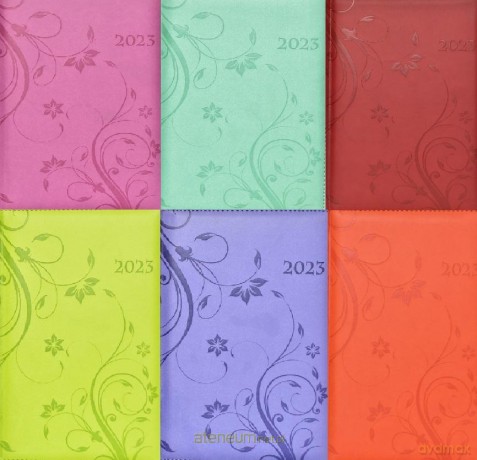Terminarz 2023 A5 DN VIVELLA pastele MIX [KALENDARZ]