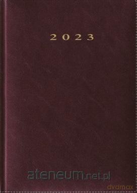 Terminarz 2023 A5 Madrid bordowy [KALENDARZ]