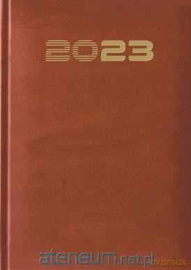 Terminarz 2023 A5 Standard brązowy [KALENDARZ]