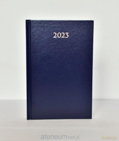 Terminarz 2023 A5 tygodniowy granat [KALENDARZ]