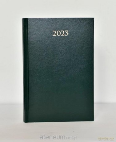 Terminarz 2023 A5 tygodniowy zielony [KALENDARZ]