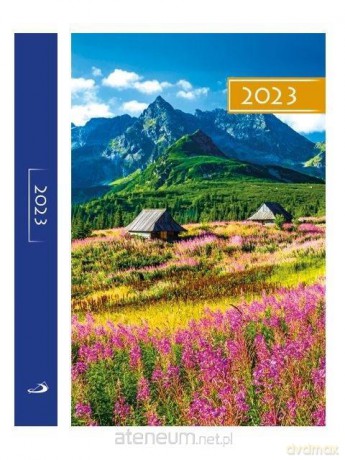 Terminarz 2023 B6 Kolorowy góry [KALENDARZ]