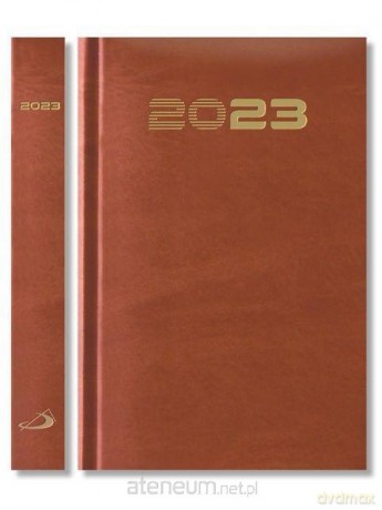 Terminarz 2023 B6 Standard broązowy [KALENDARZ]