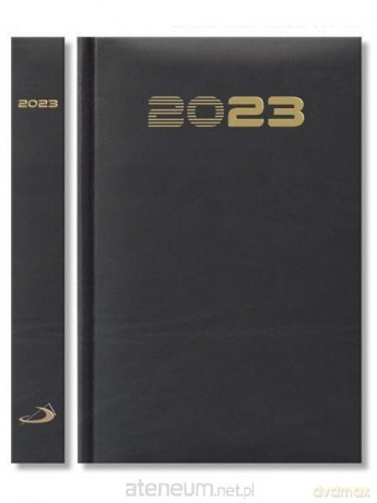 Terminarz 2023 B6 Standard czarny [KALENDARZ]
